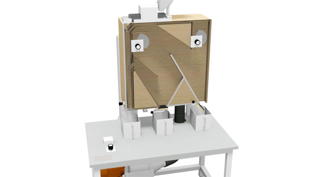 Laboratory airleg separator type LST 1